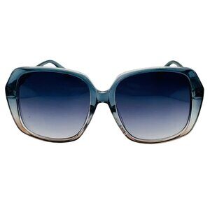9325 | Grey/Tan Two Tone Square Ladies Sunglasses